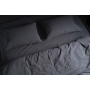 Простирадло SoundSleep Stonewash Adriatic dark gray темно-сірий - Фото №3