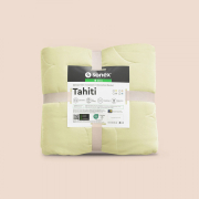 Покривало декоративне двостороннє Tahiti лайм-беж Sonex - Фото №9