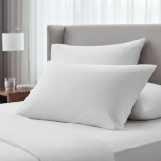 Набір наволочок готельних перкаль 2 шт Ideia білий - Фото №4