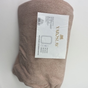 Простирадло на резинці махрова Ярослав диз.03 бежева - Фото №4