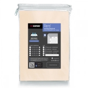 Простирадло на гумці сатинова Aero Champagne Sonex - Фото №3