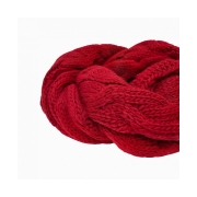 Снуд дитячий Коса 17х100 Art Knit червоний - Фото №4