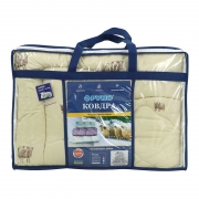 Одеяло зимнее шерстяное Руно Sheep в микрофибре - Фото №5