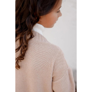 Кардиган Casual Art Knit бежевий - Фото №10