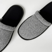 Капці домашні чоловічі Twins ялинка сірі - Фото №5