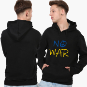 Худи мужской No War MobiPrint 9225-3703 черный - Фото №4