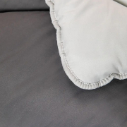 Ковдра зимова антиалергенна Alaska microfiber ТЕП сірий комбінований - Фото №6