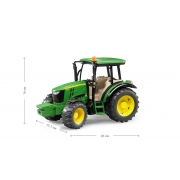 Трактор John Deere 5115M Bruder 02106 - Фото №3