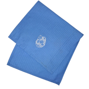 Рушник з вишивкою великодній Happy Easter SoundSleep блакитний - Фото №5