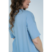 Футболка для годування Мамин Дом 24303 блакитна - Фото №6