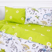 Наволочка 17-0576 Dinosaur robot бязь MirSon - Фото №5