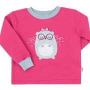 Піжама байкова для дівчинки ПЖ55 Бембі NS1-фуксія - Фото №3