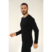 Лонгслів чоловічий German Volf 23115 чорний - Фото №4