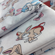 Комплект постільної білизни підлітковий Bunnies SoundSleep бязь - Фото №7