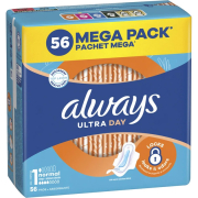Гігієнічні прокладки 56 шт Always Ultra Day Normal  Mega - Фото №9