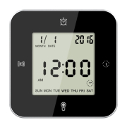 Годинник настільний WT344 Black&Silver Technoline DAS301304 - Фото №5