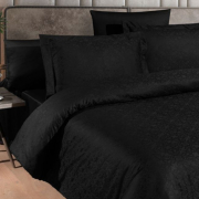 Постільна білизна Lamone Black жаккард First choice - Фото №3