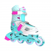 Роликові ковзани 30-33 Combo Skates Neon NT09T4 бірюзові - Фото №7