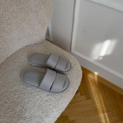 Тапочки домашні жіночі трикотажні Twins сірі - Фото №12