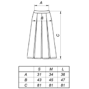 В'язана спідниця Жаклін Art Knit чорна - Фото №5