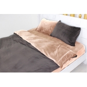 Постільна білизна Winter Frost 28-0004+28-0003 Kohleria Velvet велюр MirSon - Фото №4