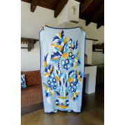 Плед в'язаний Самчиківські мотиви Спадщина Прованс - Фото №7