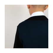 Бомбер для хлопчика Art Knit синій - Фото №6