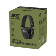 Навушники тактичні захисні пасивні Defence Black 2E - Фото №7