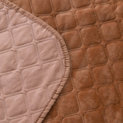 Покривало Ромб круглий Velour кавовий ТЕП - Фото №6