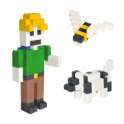 Конструктор 190 элементов Гейм Брикс Tigres 40014 - Фото №3