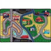 Килимок у дитячу кімнату Confetti Freeway Yesil - Фото №5