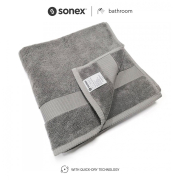 Набір із 2 махрових рушників Altea Sonex графіт - Фото №7