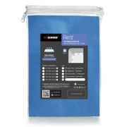 Простирадло на гумці сатинова Aero Blue Sapphire Sonex - Фото №5