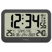 Настінний годинник WS8026 Black Technoline DAS302460 - Фото №4