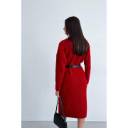 Ремінь жіночий шкіряний Art Knit чорний - Фото №5