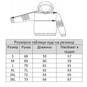 Худі жіноче базове на гумці Поділля Lesia м'ятне - Фото №4