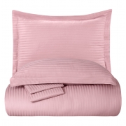 Однотонное постельное белье Sole Arya сухая роза - Фото №3