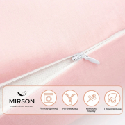 Подушка-валик 8111 Naturale Line 14-1312 Domiano EcoSilk бязь MirSon - Фото №11