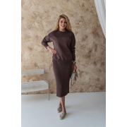 Спідниця в'язана Katrin new Art Knit шоколад - Фото №5