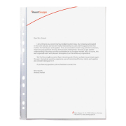 Файли глянцеві А4+ 40 мкм 100 штук Axent 2004-00-A - Фото №3