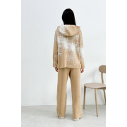 Штани в'язані Vibe Wool Art Knit бежевий - Фото №5