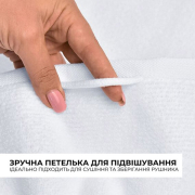 Рушник махровий Ideia 600 білий - Фото №4