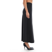 Спідниця довга шовкова 25038 German Volf чорний - Фото №5