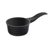 Ківш алюмінієвий 16 см 1.3 л Black Pro New Lessner 55872-16 - Фото №4