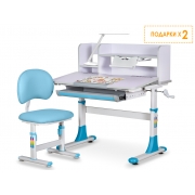 Комплект меблів Evo kids стіл + стілець + полиця BD-22 BL - Фото №4