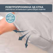 Наматрацник антиалергенний суперщільний Дабл Ideia з гумками по кутах - Фото №9