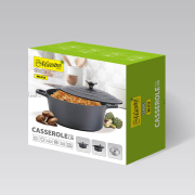 Кастрюля с крышкой Maestro алюминий с антипригарным покрытием - Фото №7