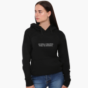 Худи женский Медлячок MobiPrint 8921-1785 черный - Фото №3