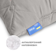 Подушка для сну та відпочинку Cube Ideia світло-сірий - Фото №4