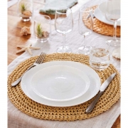 Сервіз 19 предметів Ammonite White Luminarc P9103 білий - Фото №10